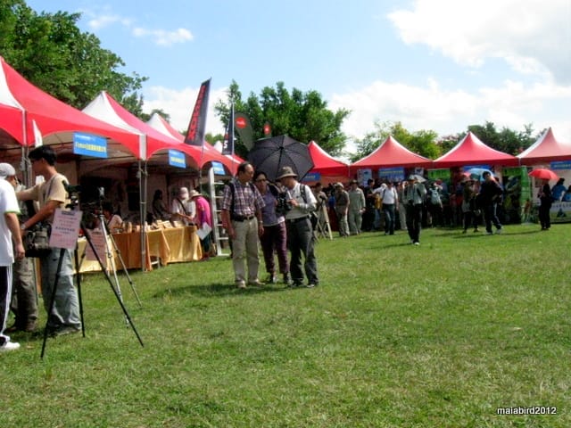 Taipei Bird Fair booths