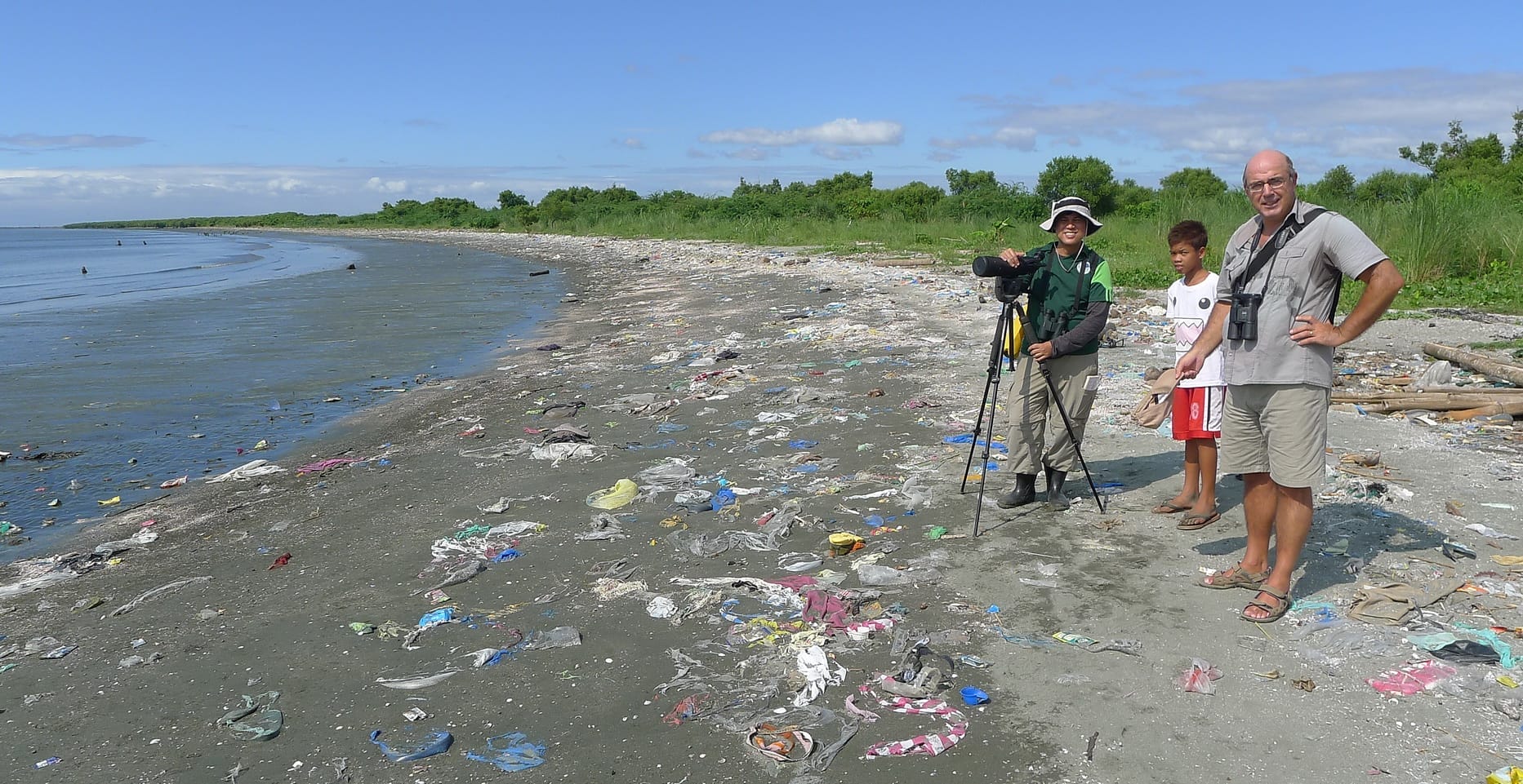 The Beach and the Tidal Flats. Photo by Christian Perez.