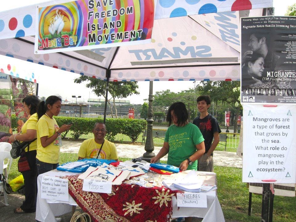 Save Freedom Island Movement. Photo by Marts Cervero.