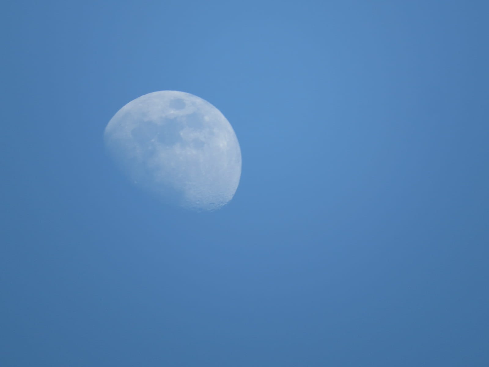 Moon photographed with a Canon SX50. Photo by Jayce Japlit.