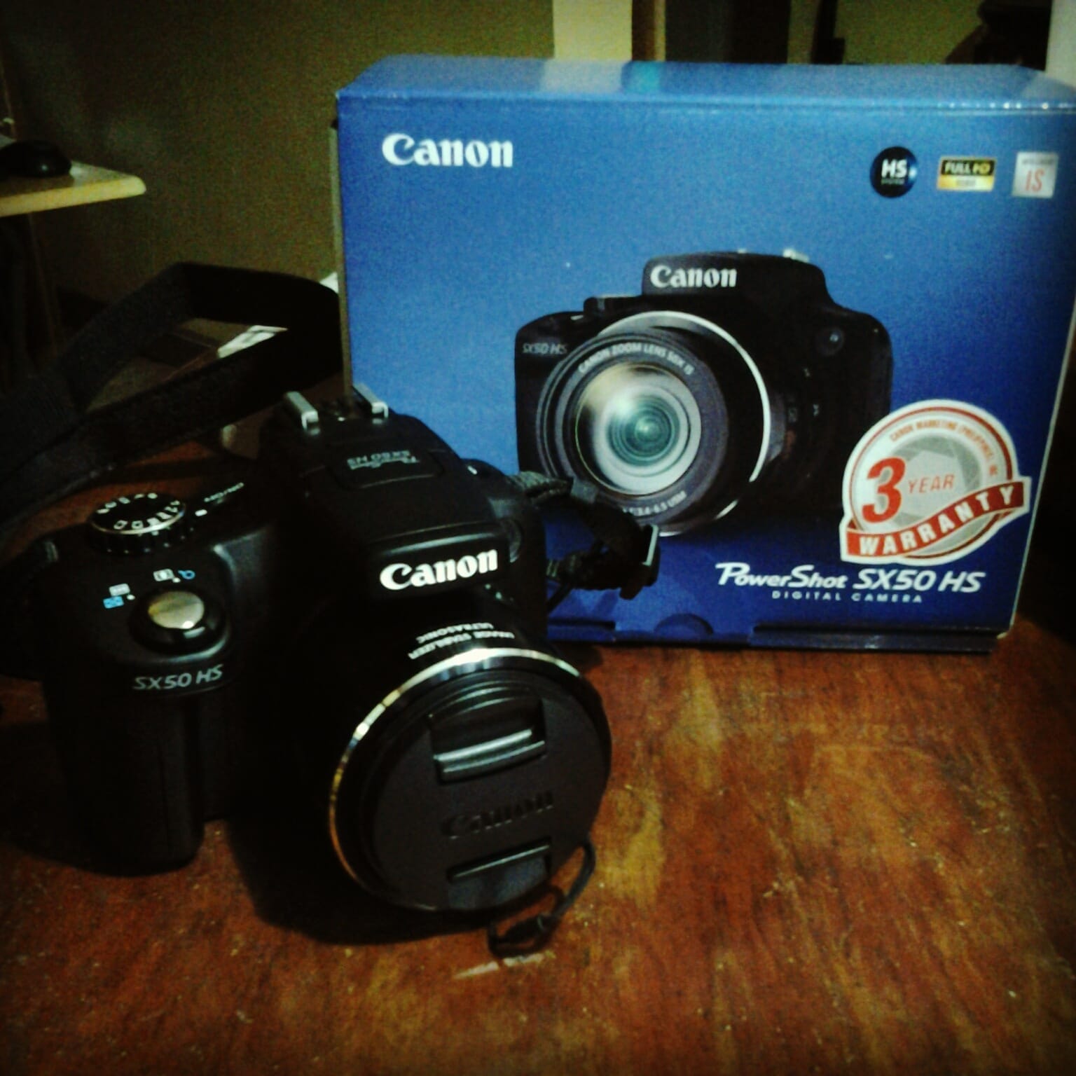 The Canon Powershot SX50 HS