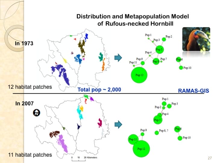 6th International Hornbill Conference, Dr. Vijak Chimchome, slide 27