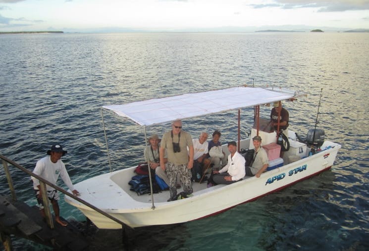 Our boat the Apid Star about to sail - Photo by Mark Bezuijen