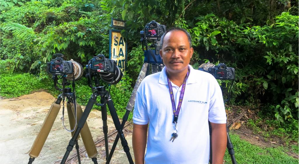 Baranggay Captain Adel of Sitio Dait. Photo by Mike Anton.