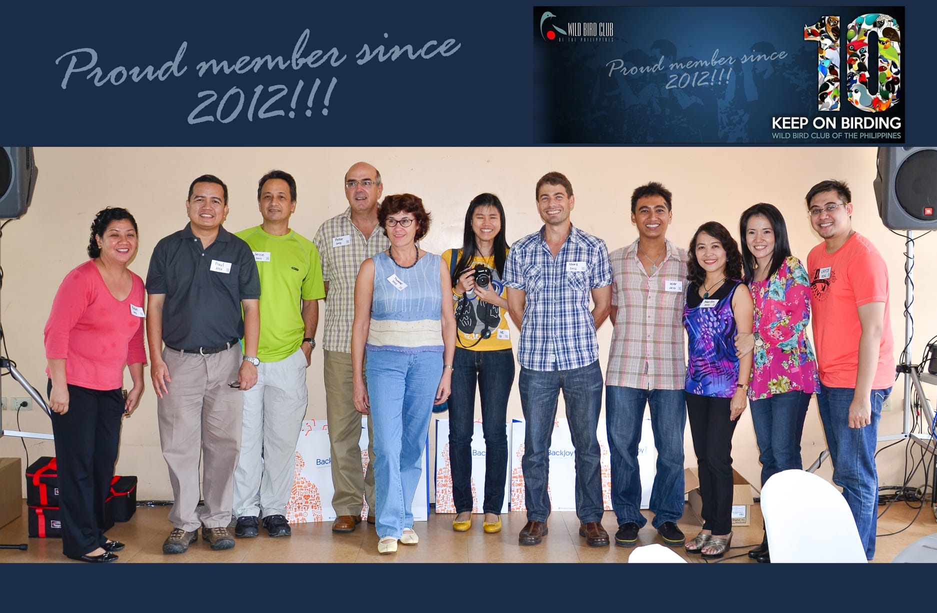 WBCP Batch 2012: ____, Paul Guerrero, Jessie Severino, Peter, Yvonne, Irene Dy, Mark,________,  Marites Falcon, Cess Chua, Jayce Japlit. Photo by Marites Falcon.