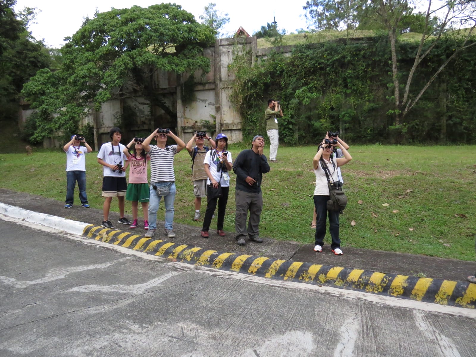 Birdwatching near the boy scout's camp site. Photo by Maia Tanedo