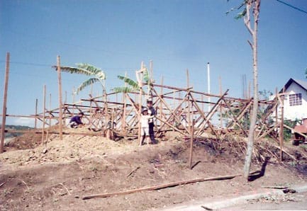 Start of construction.