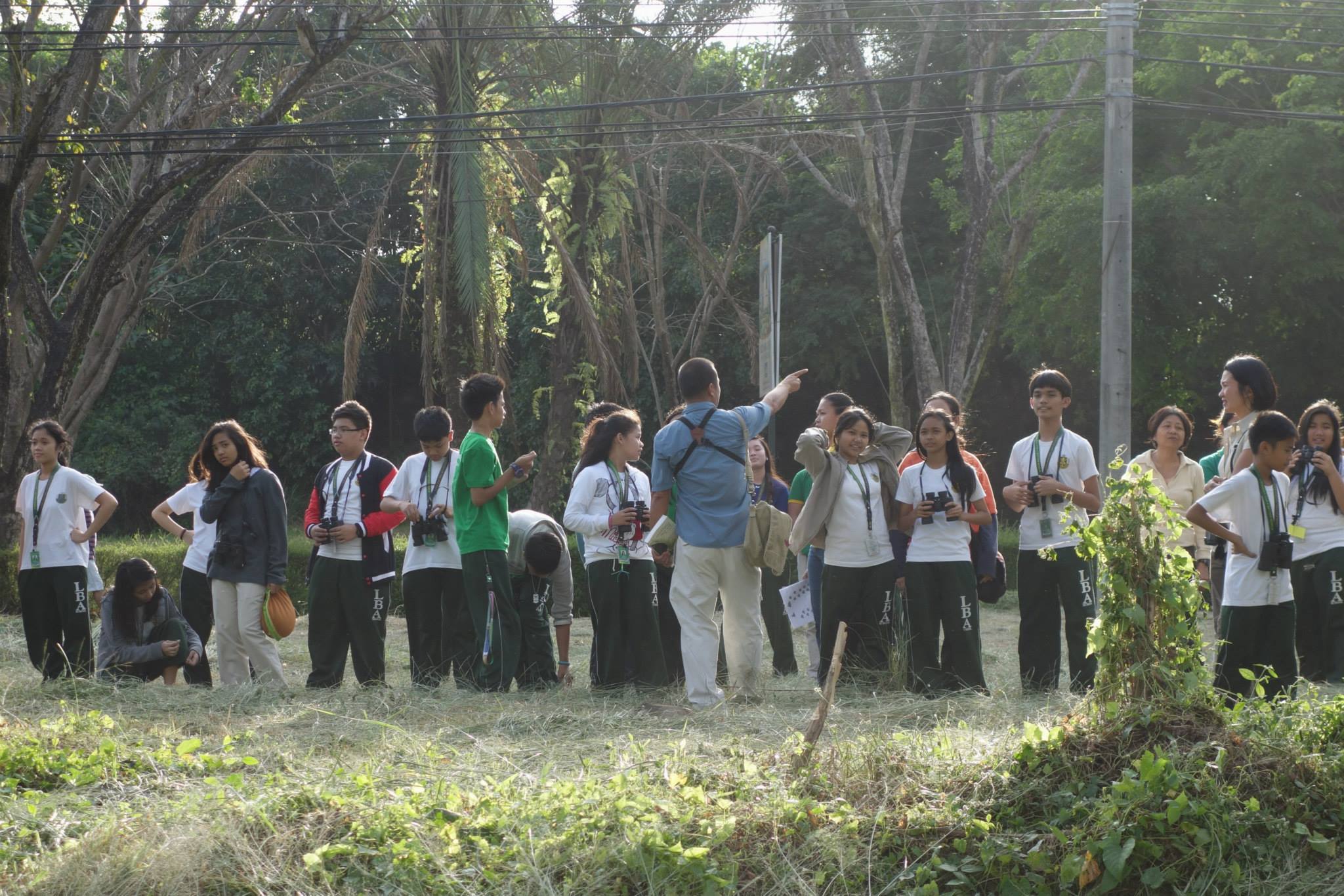 Going out and birding! Photo by Martin Alvendia