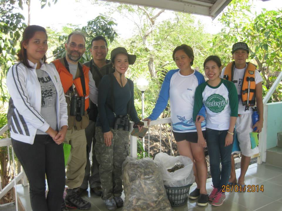 The team for AWC Taal. Photo from Ipat Luna