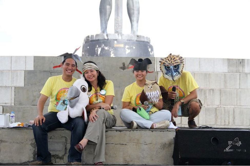 Happy birders during the 8th Philippine Bird Festival held in Manila. Photo by Cristina Cinco.