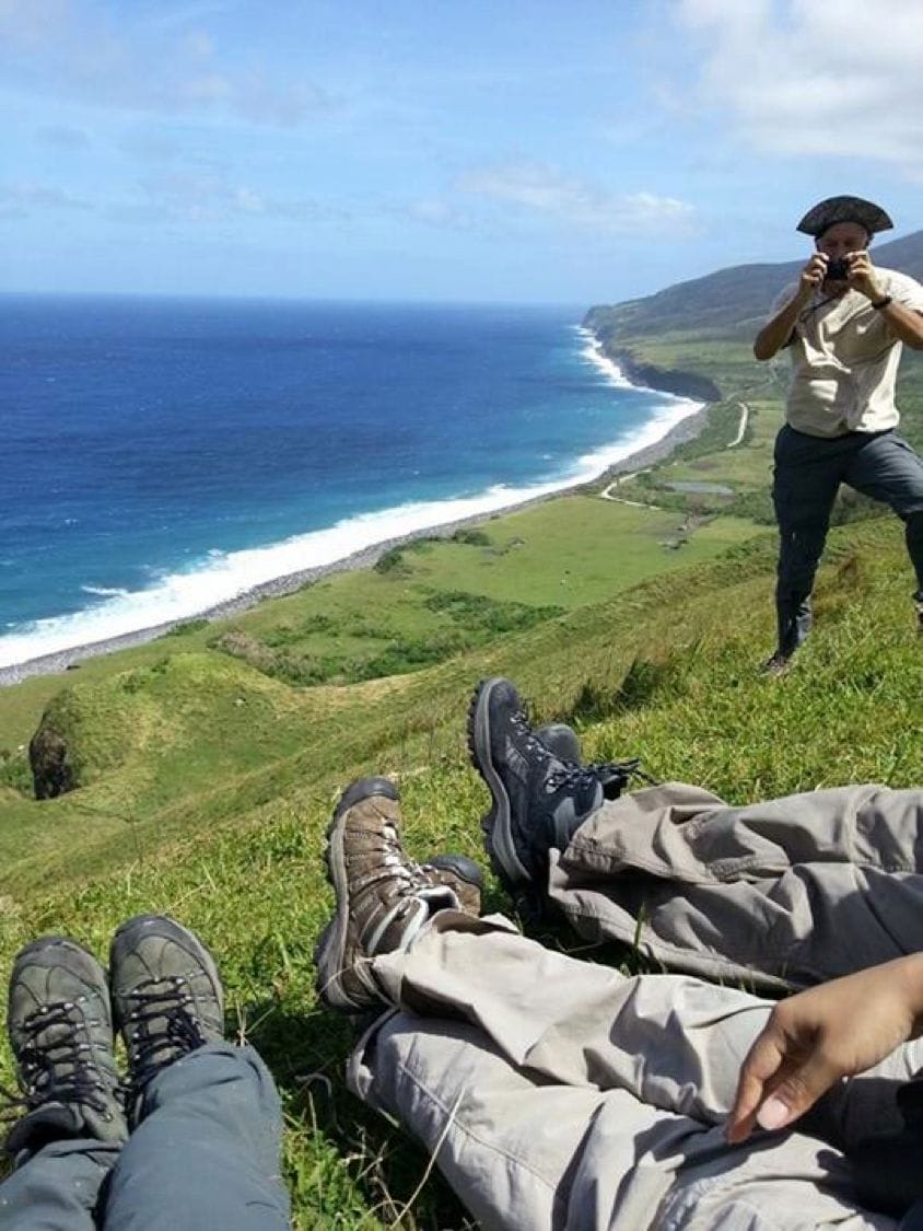 The birds lead bird watchers to places like this. Taken in Batanes by  Irene Dy.