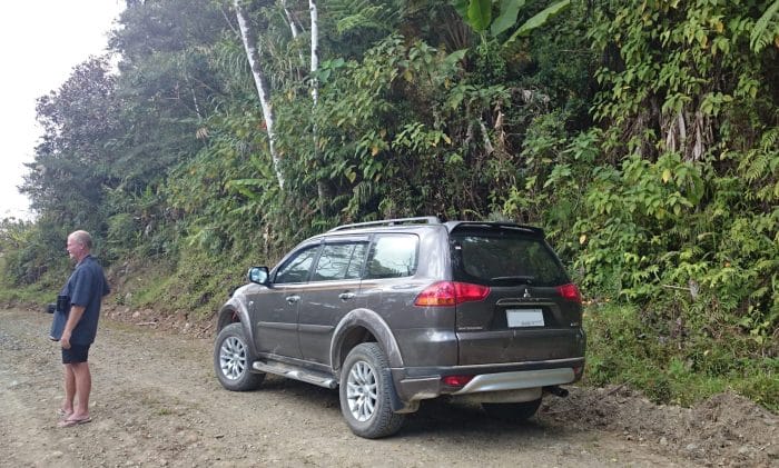 Site of Lina's Sunbird. Photo by Pete SImpson.