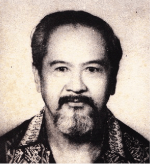 Dioscoro Rabor in 1977 (from the book cover)