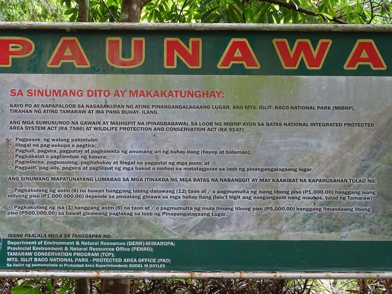 Mga batas na di sumunod at di pinipwersa.