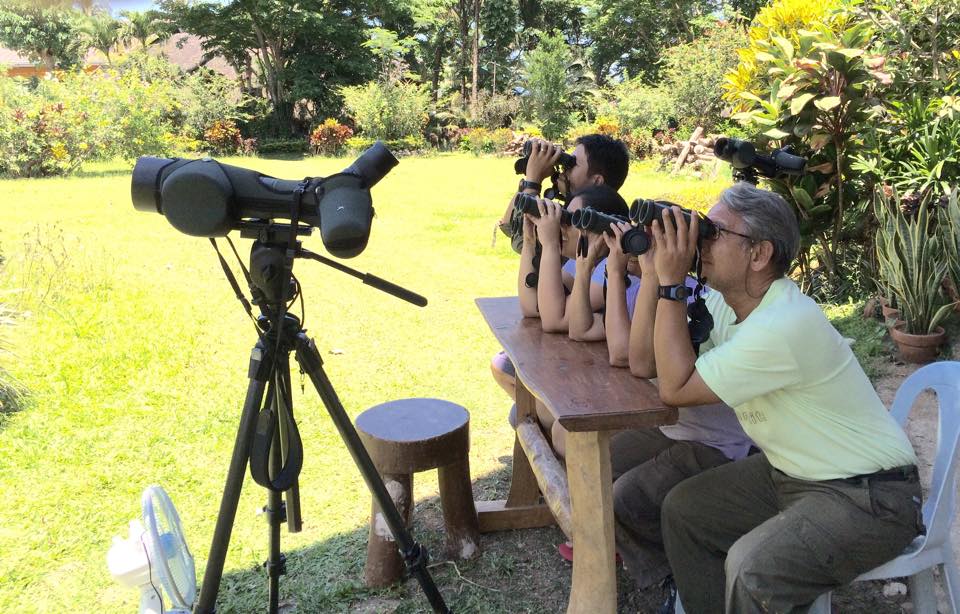 Raptorwatch team in Pannzian, Pagudpud