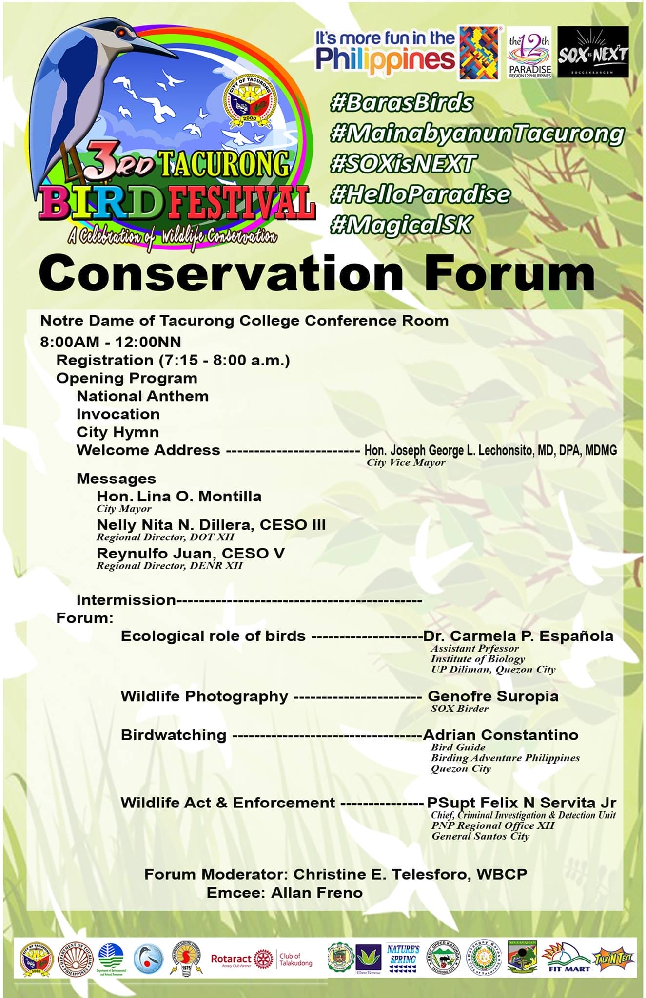 01 Conservation Forum Program